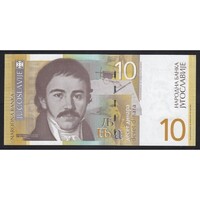 Jugoszlávia,10 dinara 2000 UNC