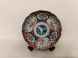 Antik imari kézzel festett Japán kínai porcelán tányér Ázsia 376 5760