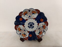 Antik imari kézzel festett Japán kínai porcelán tányér Ázsia 377 5761