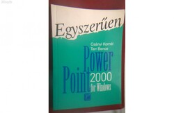 Egyszerűen ,Power Point for Windows 2000 című könyv ,Panem kiadó ,2000