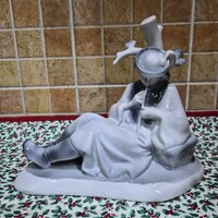 Zsolnay Különleges Mázzal Furujázó Juhász