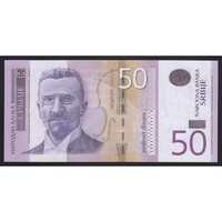 Szerbia,50 dinara 2014 UNC