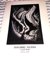1976 Guelmino Valéria Fűzfáim" című kiadvány könyv MŰVÉSZETI ALBUM KÉPEKKEL a képek szerint ZENTA