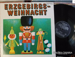 ERZGEBIRGS-WEIHNACHT DDR ETERNA LP bakelit lemez