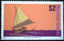 KS717 / Marshall-szigetek 1993 Hajók bélyeg postatiszta