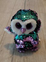 Flitteres bagoly plüss figura