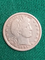 1/4 Dollár 1895 ! Quarter Dollàr ! 25 Cent 1895 !