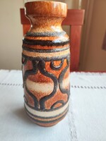 Német retro kerámia váza - VEB Haldensleben váza