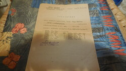 Csepel  Művek - néhai WEIS MANFRED  gyára  - helytörténet , eredeti stemplivel és aláírással ,