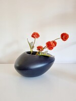 Vintage aszimmetrikus kerámia váza, LV 477