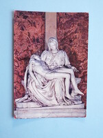 Képeslap (47) - Vatikán - Szent Péter-bazilika - Michelangelo Buonarroti - Pietà