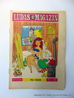 1975 december  /  LUDAS MAGAZIN  /  Születésnapra! Eredeti ÚJSÁG :-) Ssz.:  15157