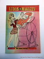 1976 december  /  LUDAS MAGAZIN  /  Eredeti ÚJSÁG! SZÜLETÉSNAPRA! Ssz.:  15951