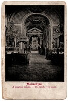 01-026 KÉPESLAP - Máriagyüd (a templom belseje)
