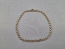 14 K arany karlánc, karkötő 3,73 g