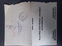 Régi  Térti Vevény Pest-Pilis-Solt-Kiskun vármegye árvaszékének 1934