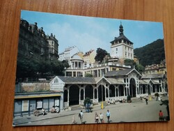 Régi Csehszlovák lap, Karlovy Vary, postatiszta