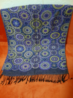 "Pash Mina"- női lilaarany kendő 70 x 180
