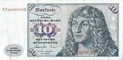 10 márka 1977 NSZK Németország