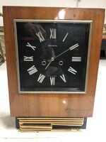 Russian Retro Pendulum Wall Clock, Half-hour/Hour Chime (video of working condition uploaded)
