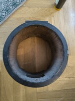 Biedermeier asztali kandalló óra keret fàból képóra mögé fàból készült 150 éves kb.