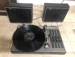 Philips Retro lemezjátszó, tökéletesen működő képesen (működéséről videó feltöltve)