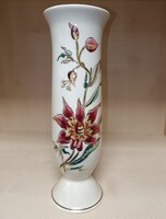 Zsolnay orchidea mintás váza