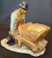 Nyergesi István: Kubikos talicskával! 1937!