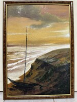 Seaside Landscape (signed)