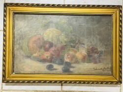 Very old signed still life