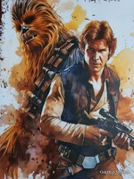 Star Wars Csillagok háborúja fém tábla kép