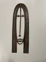 PERCZ János, réz fali dísz relief