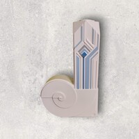 Goldscheider Wien – ArtDeco porcelán  váza e