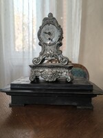 Antik Biedermeier Empire  kandalló óra ,szobor tartó konzol Posztamens 1880- kb