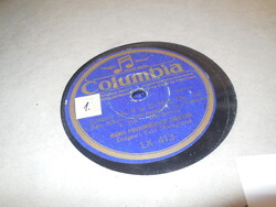 Bakelit lemez , Columbia , Beethoven  IX. szinfonia  - I - II. rész