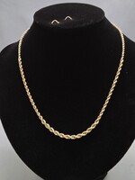 14 K arany nyaklánc 3,74 g