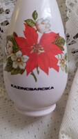 Mikulás virágos váza Kazincbarcika