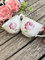 Herendi Tertia bécsi rózsás mokkás csésze