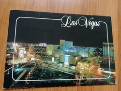 Amerika,Las Vegas, Nevada, éjszakai fotó, postatiszta