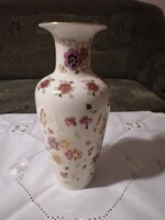 Zsolnay pillangó mintás 27 cm magas váza