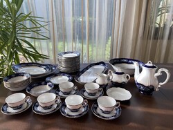 Zsolnay Pompadur porcelán készlet 44 db