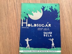 Moonbeam /tango song/ - sheet music with title page design by Róbert Byssz /music printing press engraving/