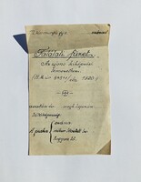 M. kir. csurgói gyalogezred, újonc kiképzés– Találati füzet 1921