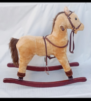 Retro, plüss hintaló hang effektekkel 1980