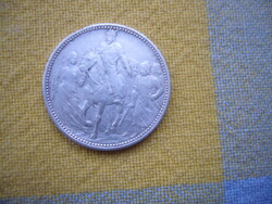 Ezüst Millennáriumi 1 Korona Ferenc József 1896 T1-