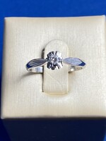White gold ring with a brilliant stone!