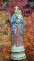 16 cm-es , porcelán Mária , vásári szentecske , újszerű , szép állapotban .