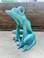 Zsolnay alapmázas nagy béka - Nádor Judit