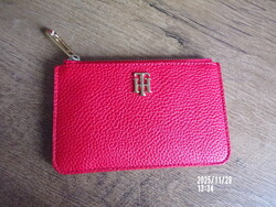 Tommy Hilfiger meggypiros női bőr pénztárca