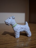 Kerámia foxi kutya. 8,5 cm. Hibátlan.